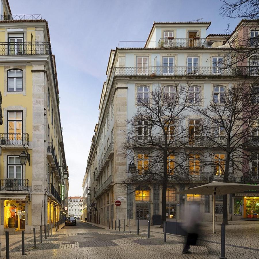 Quarto Com Varanda Na Rua Dos Douradores Lisboa Exteriér fotografie