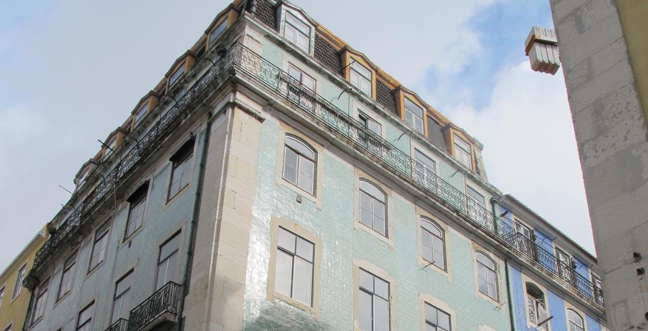 Quarto Com Varanda Na Rua Dos Douradores Lisboa Exteriér fotografie